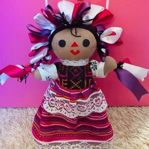 Vintage Handmade Doll from Mexico